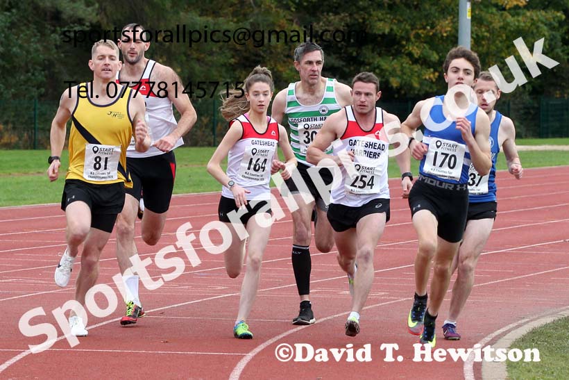 One mile, NECAA Open Meeting, Morpeth, Sunday, October 18th. David T. Hewitson/Sports for All Pics